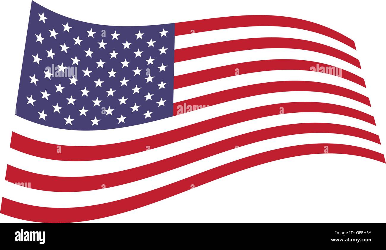 flag united states of america Stock Vector Image & Art - Alamy