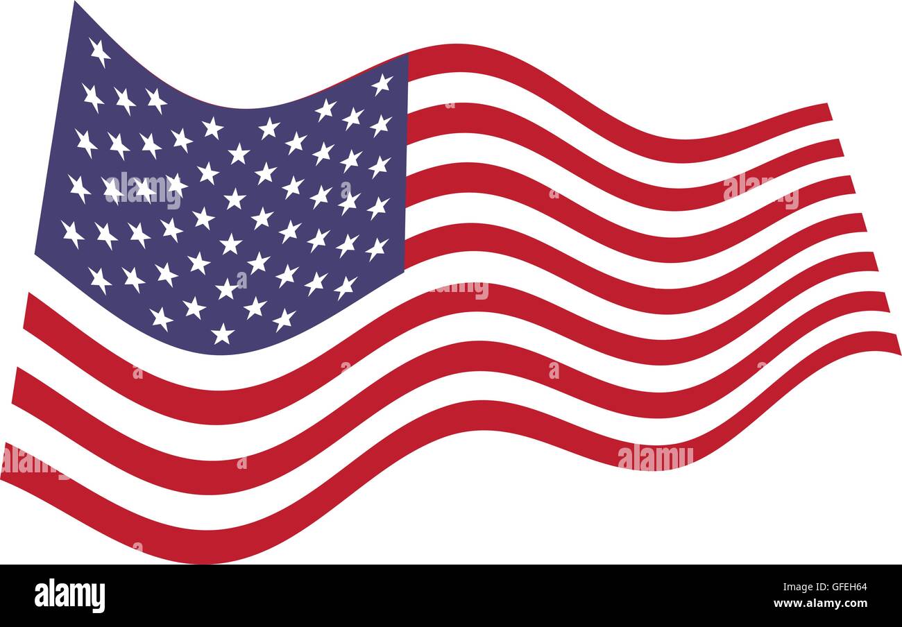 flag united states of america Stock Vector Image & Art - Alamy
