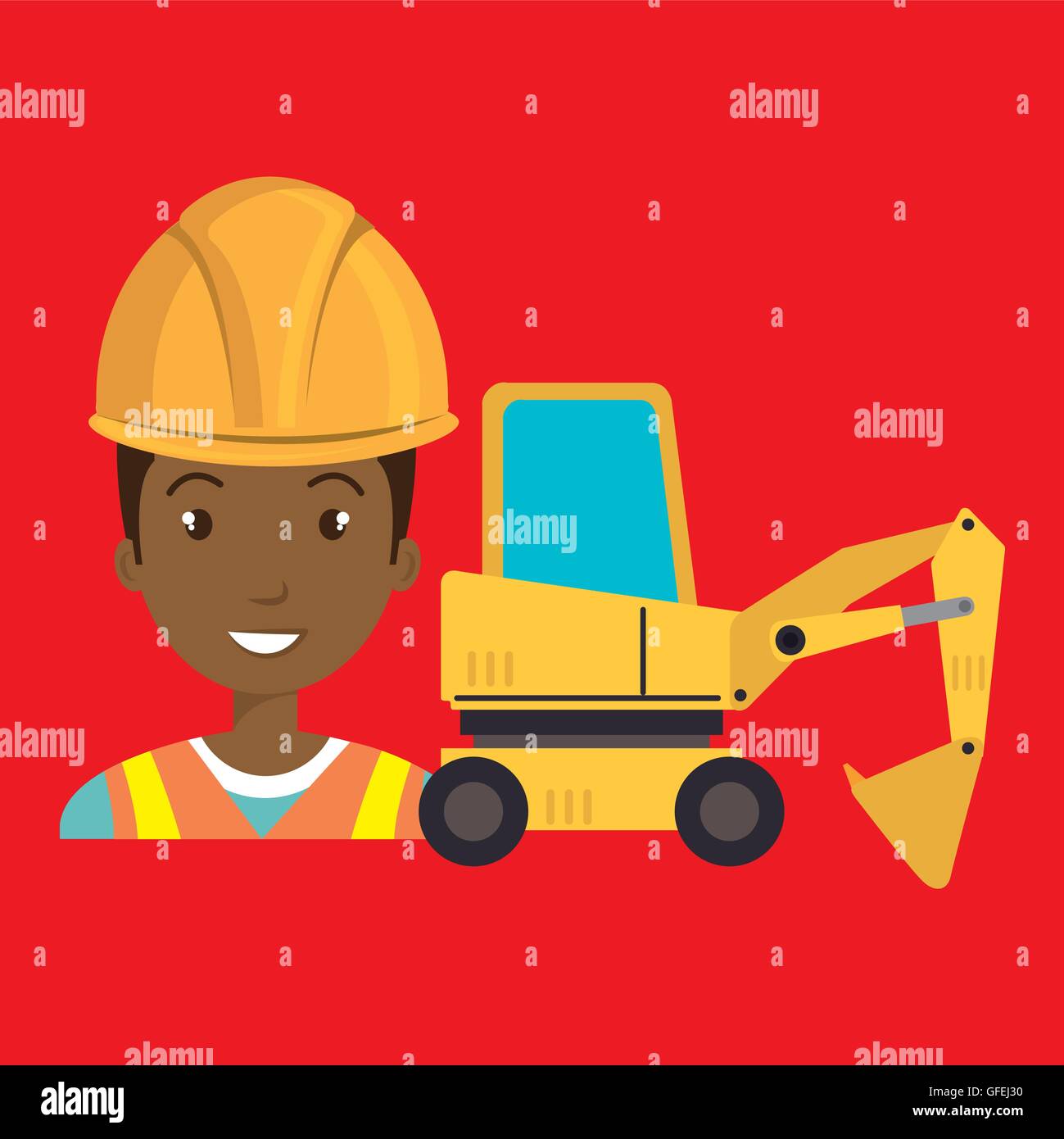 man construction tool work Stock Vector Image & Art - Alamy