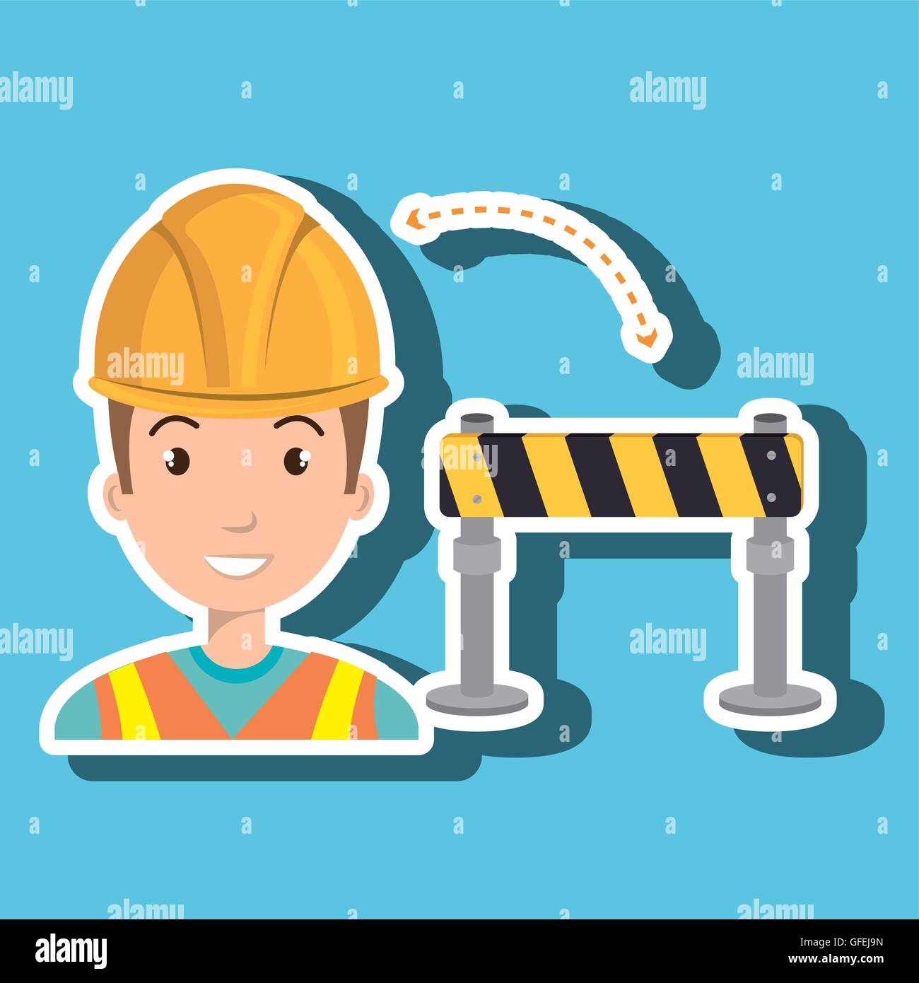 man construction tool work Stock Vector Image & Art Alamy