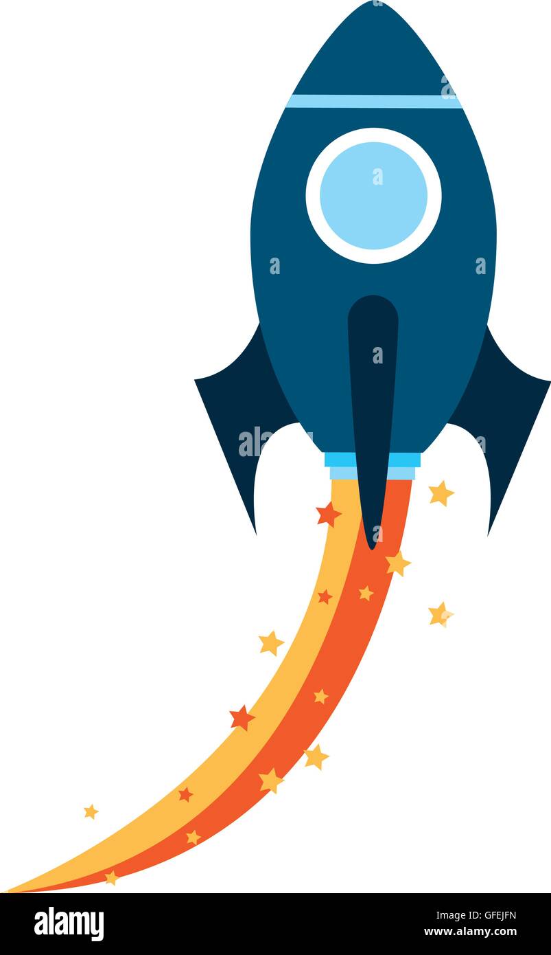 rocket launcher startup icon Stock Vector Image & Art - Alamy