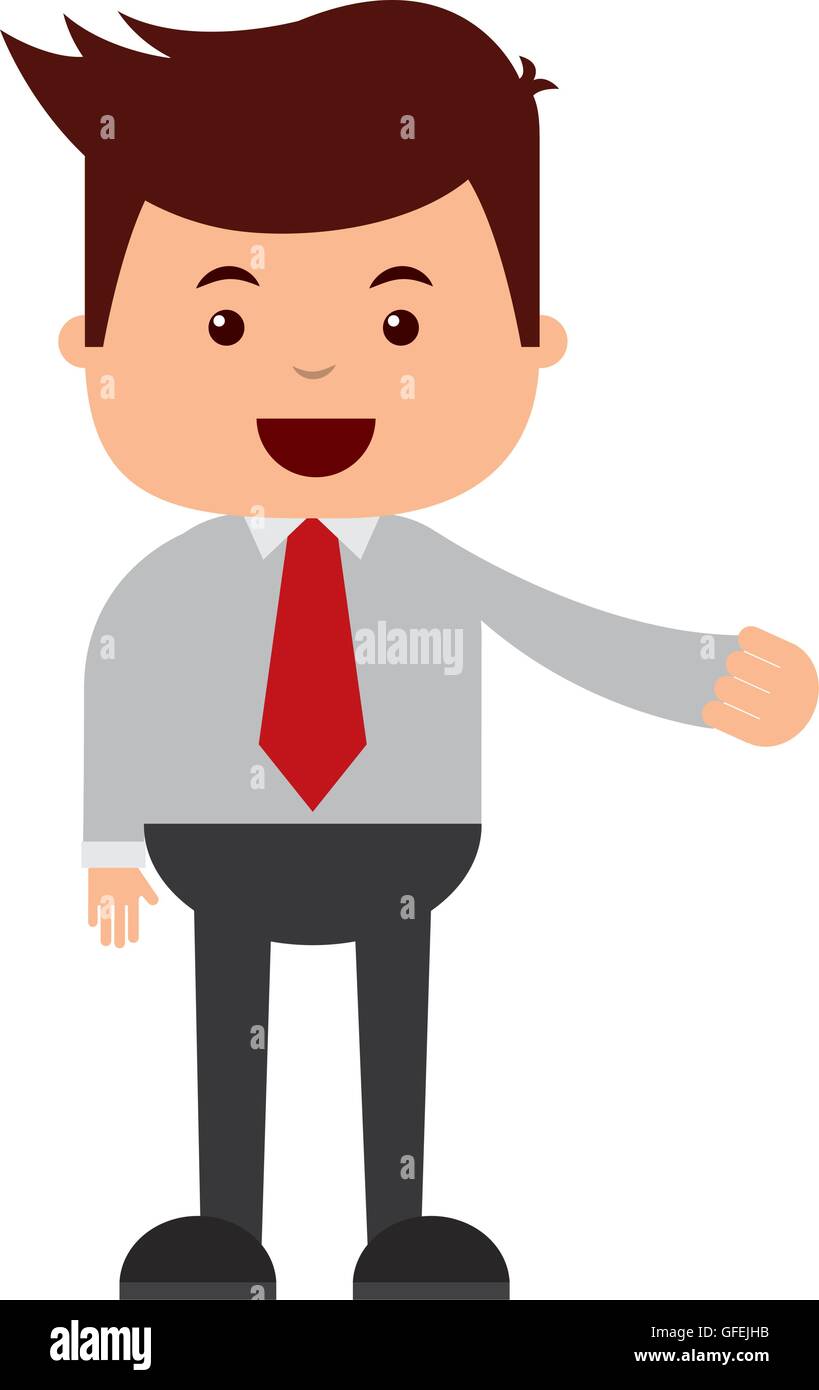 man businessman cartoon character icon Stock Vector Image & Art - Alamy