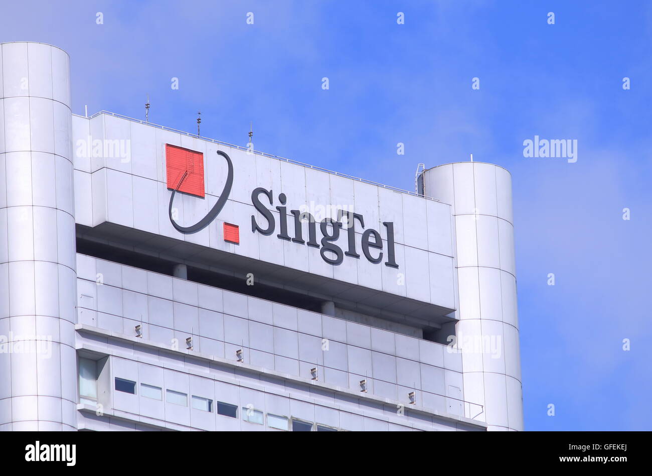 Singtel share price