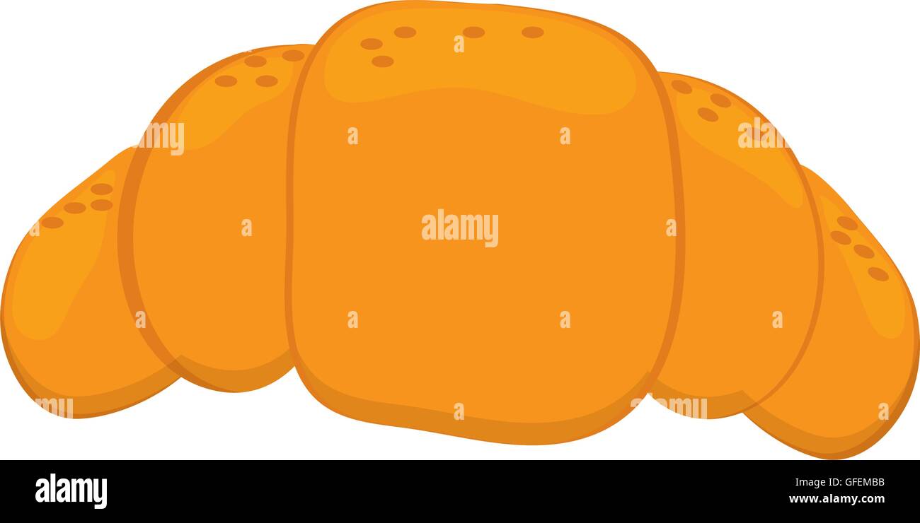 single croissant icon Stock Vector Image & Art - Alamy