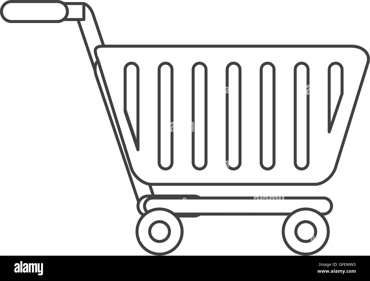 shopping cart icon Stock Vector Image & Art - Alamy