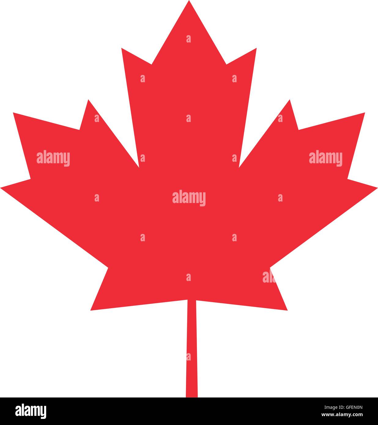 canada flag maple leaf icon Stock Vector Image & Art - Alamy