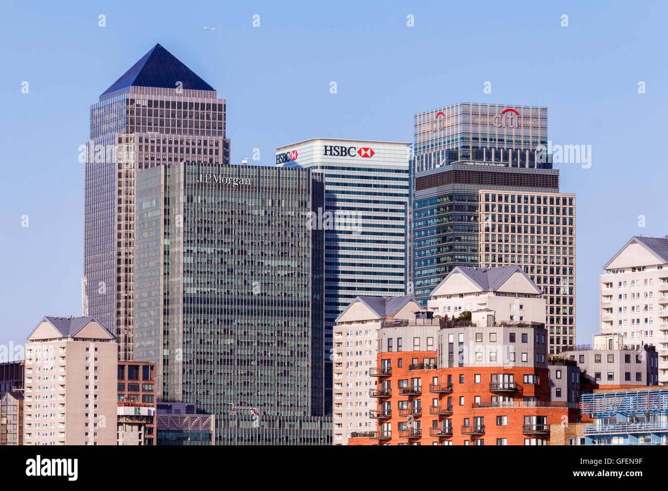 Jp morgan canary wharf hi-res stock photography and images - Alamy