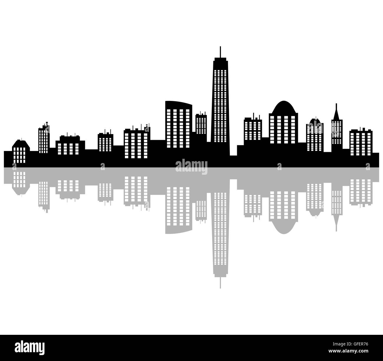 new york skyline Stock Photo - Alamy