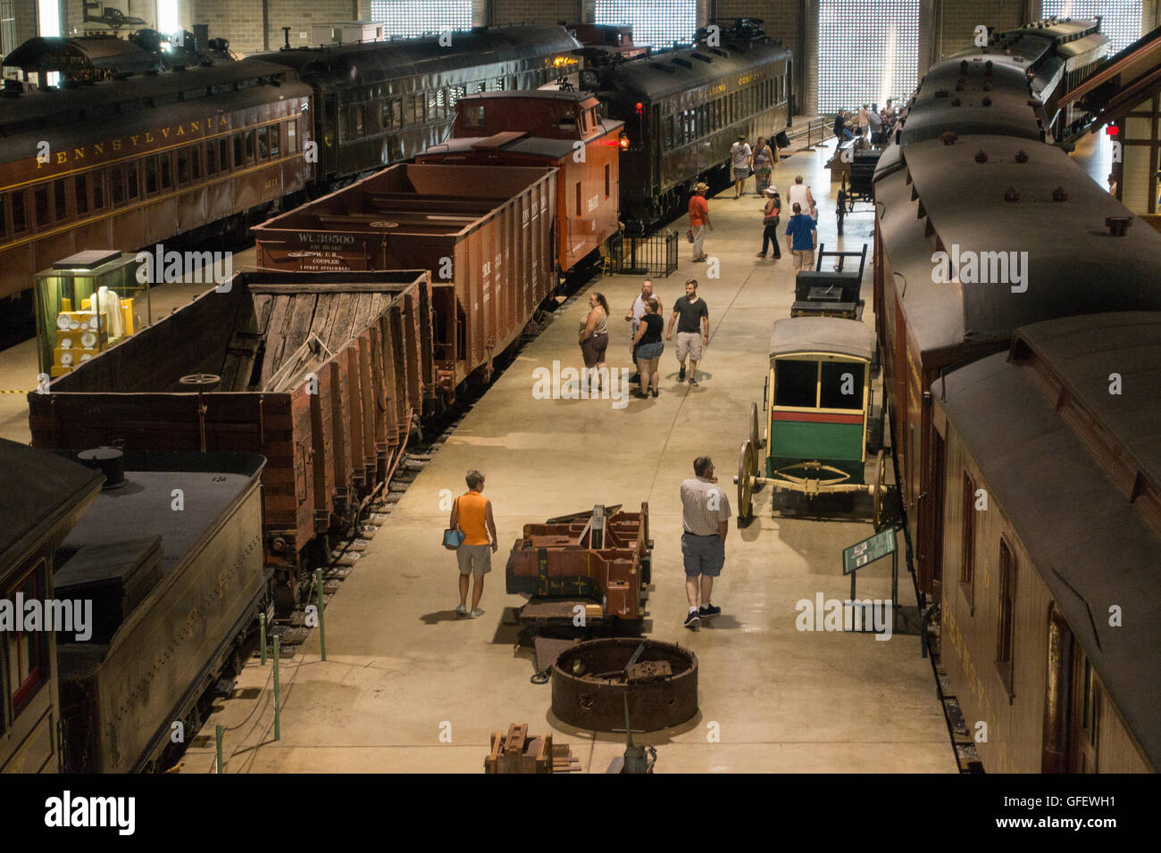 Railroad Museum of Pennsylvania Lancaster PA Stock Photo Alamy