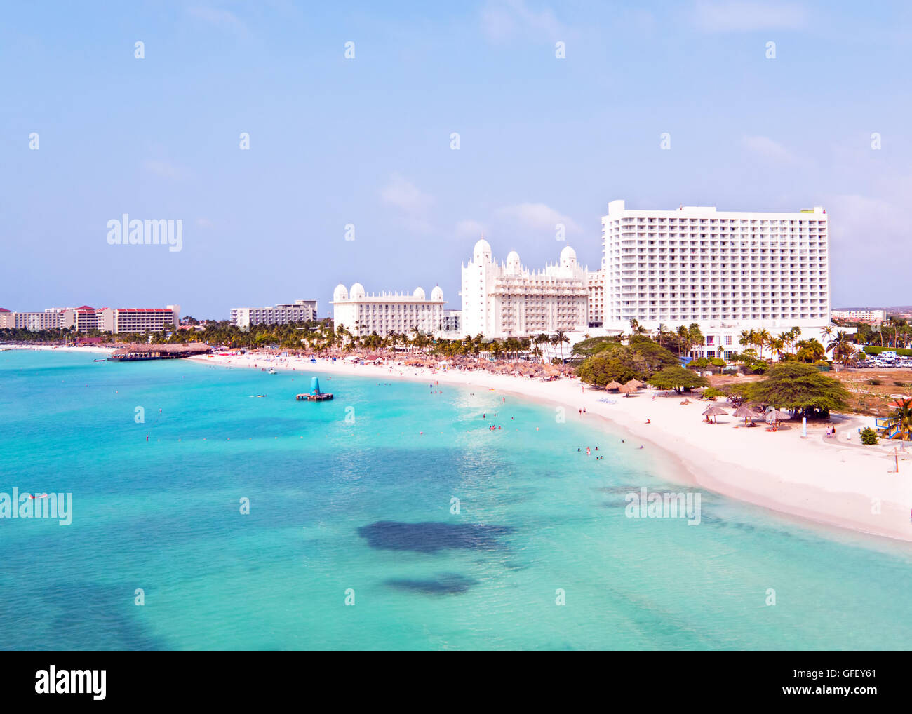 Aruba aerial hires stock photography and images Alamy