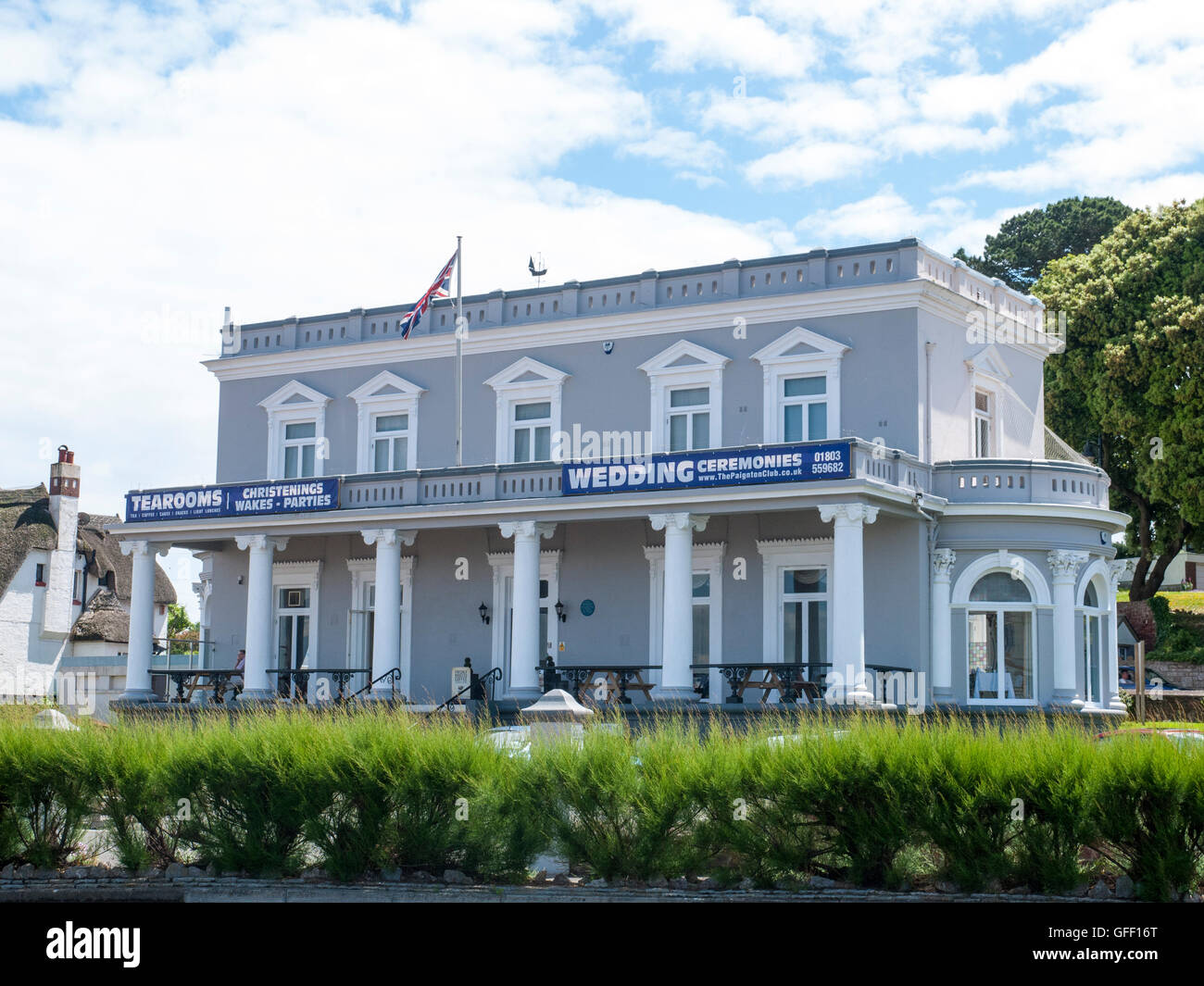 The Paignton Club bar and restaurant in Paignton Devon UK Stock Photo