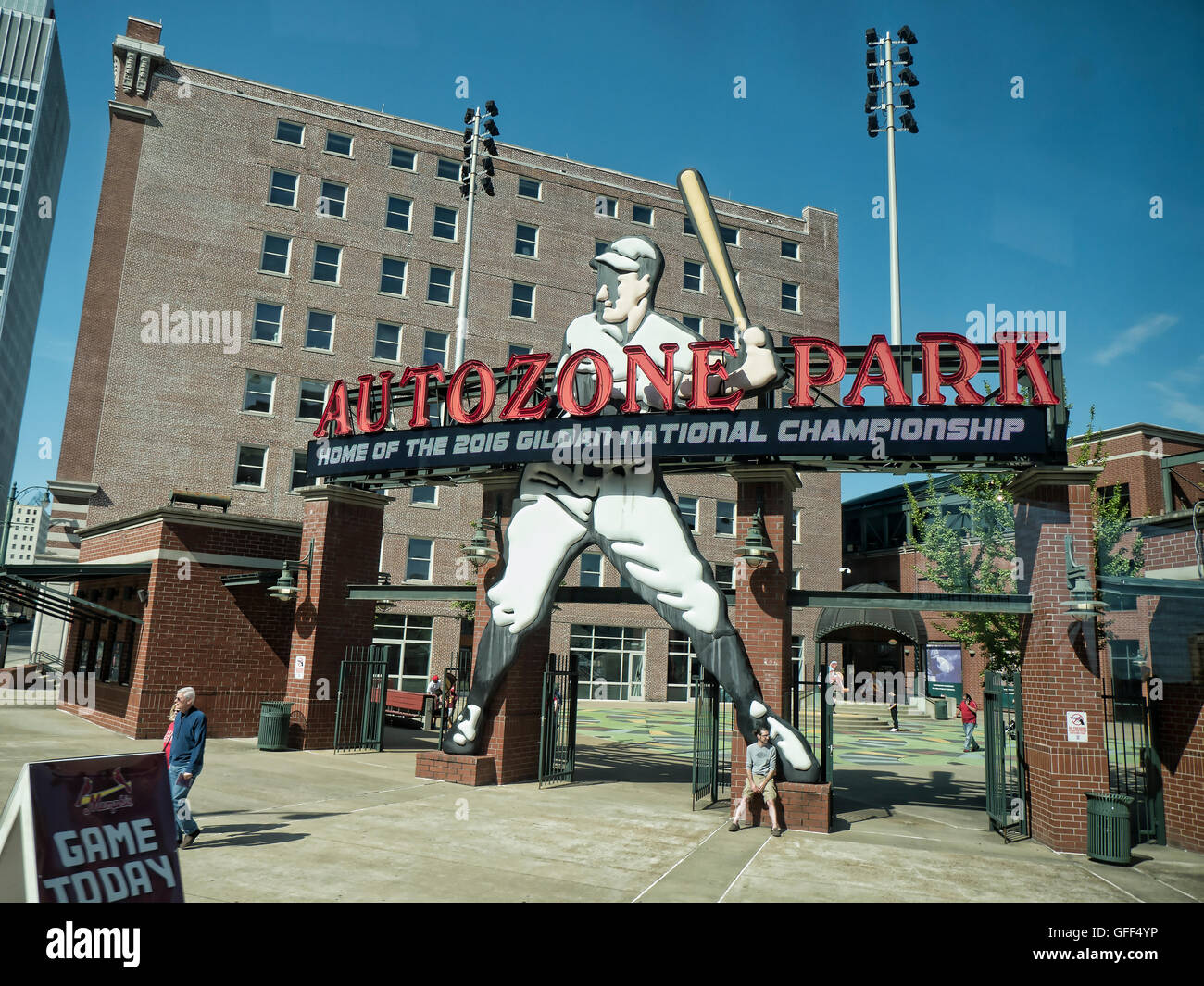 Baseball Park in Memphis Tennessee USA Stock Photo Alamy