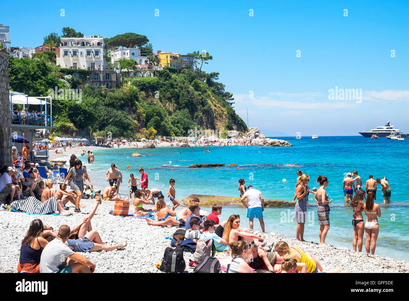 Capri Italy Beach High Resolution Stock Photography And Images Alamy