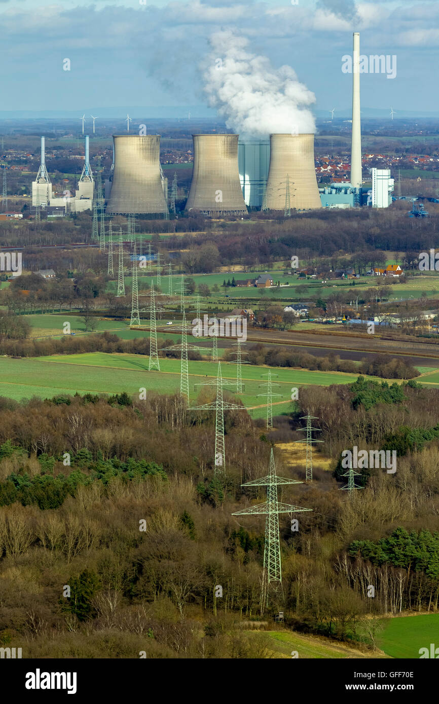 Rwe power plant overland route hi-res stock photography and images - Alamy