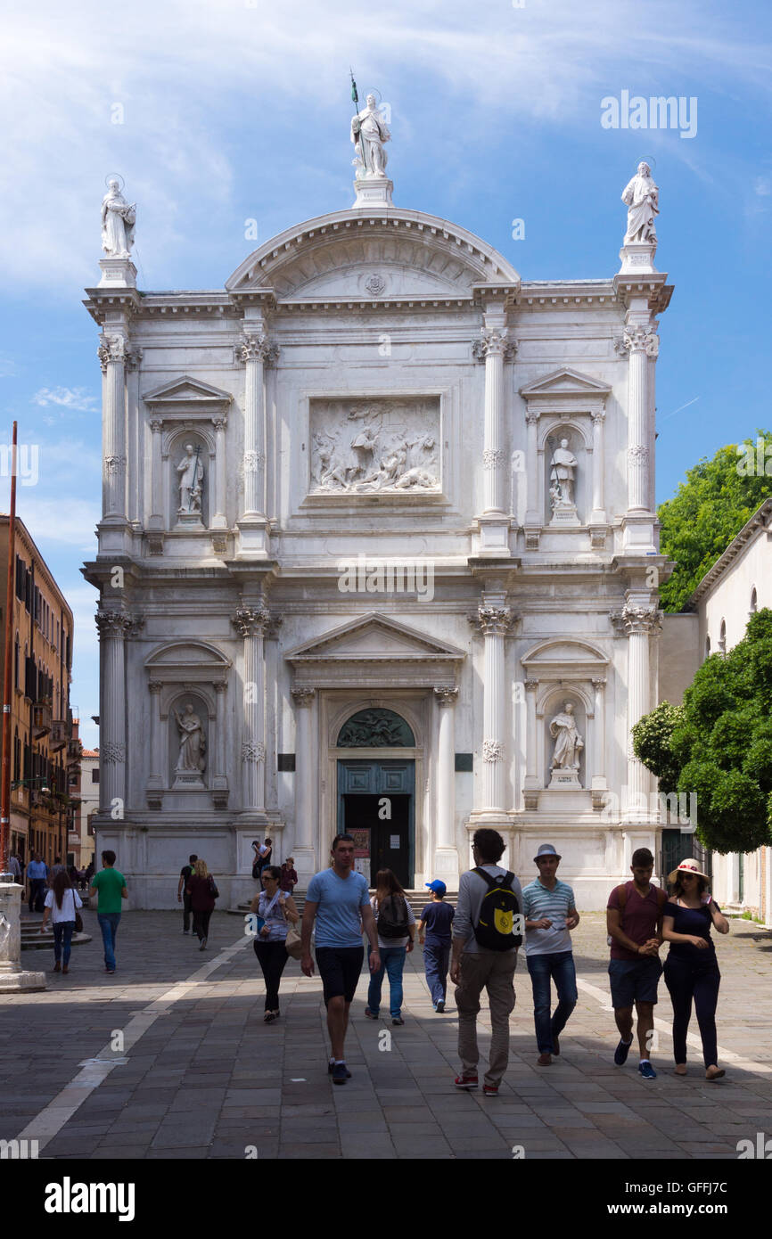 The Church of Saint Roch, Venice Stock Photo