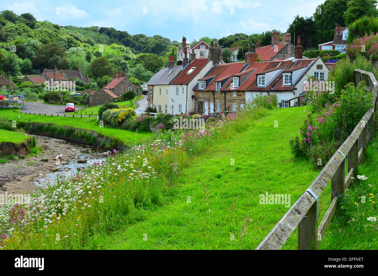 Cottages In The Picturesque Seaside Village Of Sandsend Near