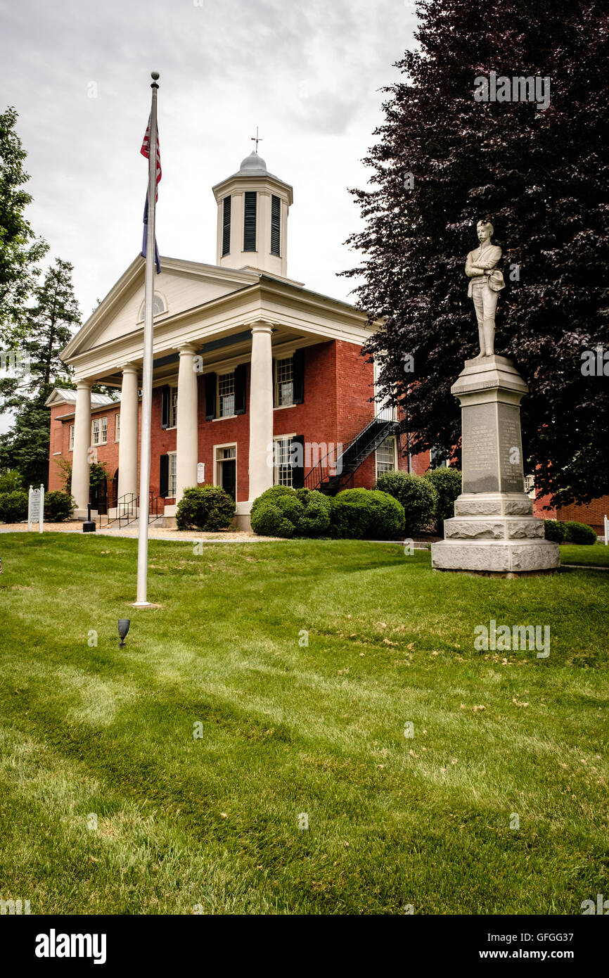 Clarke County Courthouse, 102 North Street, Berryville, Virginia Stock