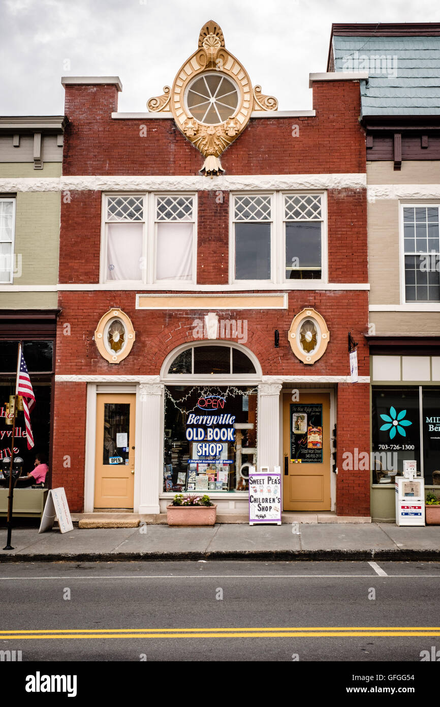 Berryville Old Book Shop, former First National Bank building, 7 East