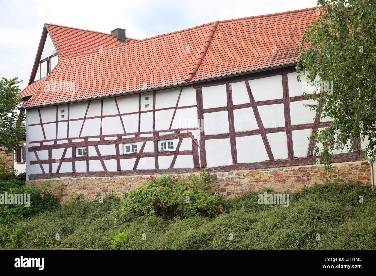 Traditional houses in Germany Stock Photo Alamy