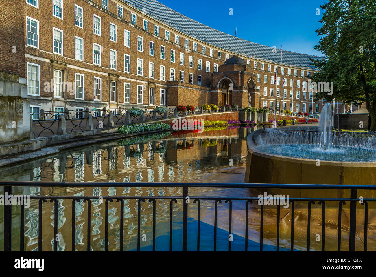 Bristol Council House, now renamed to "City Hall Stock Photo Alamy