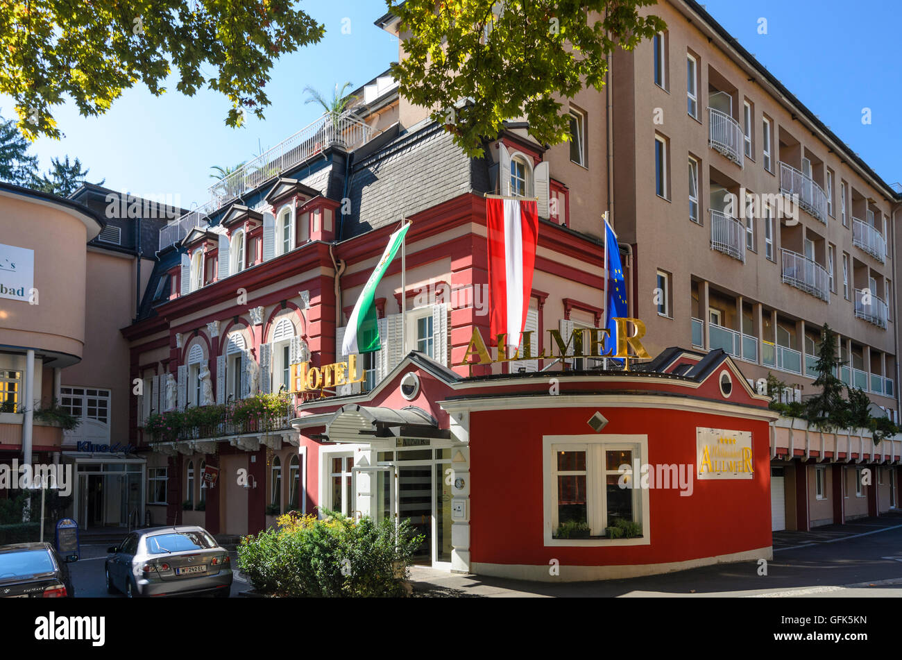Bad Gleichenberg: Hotel Allmer, Austria, Steiermark, Styria, Steirisches Thermenland - Oststeiermark Stock Photo