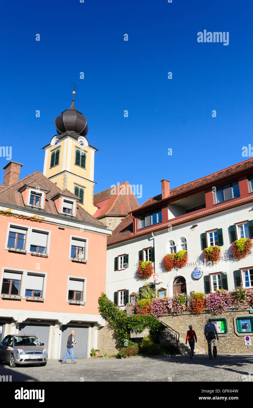 Riegersburg: church, Austria, Steiermark, Styria, Steirisches Thermenland - Oststeiermark Stock Photo