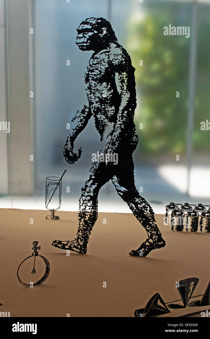 Statue Evolution Theory of evolution hi-res stock photography and images - Alamy
