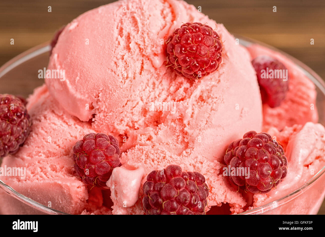 Raspberry swirl ice cream hires stock photography and images Alamy