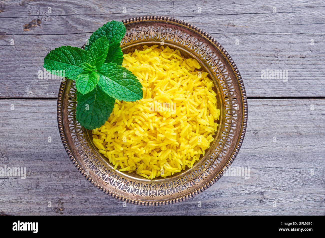Rice leaves top view hi-res stock photography and images - Alamy