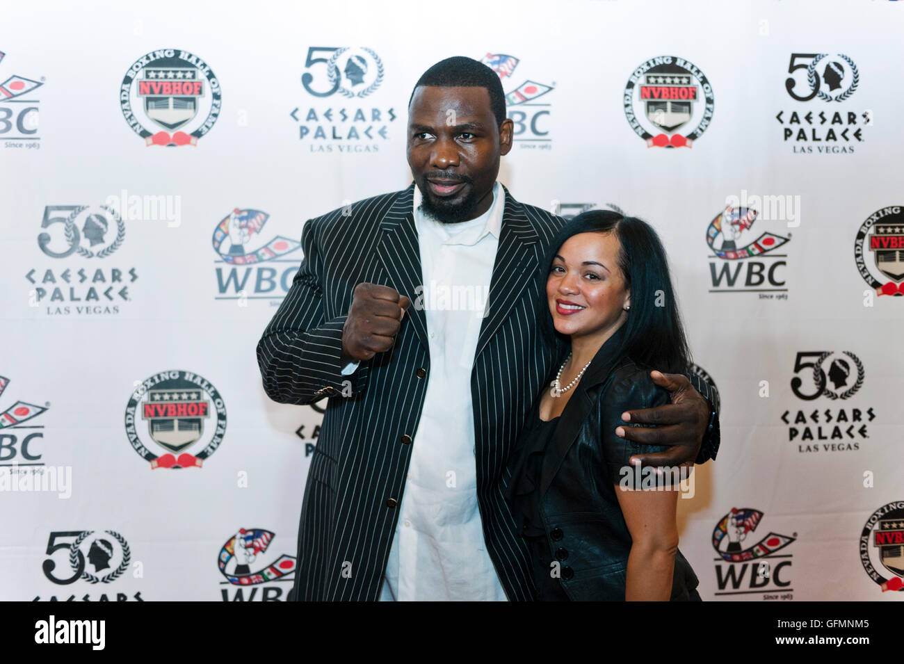 Las Vegas, Nevada, USA. 30th July, 2016. Hasim Rahman on the red carpet at the 4th Annual Nevada Boxing Hall of Fame Induction Ceremony Credit:  Ken Howard/Alamy Live News Stock Photo