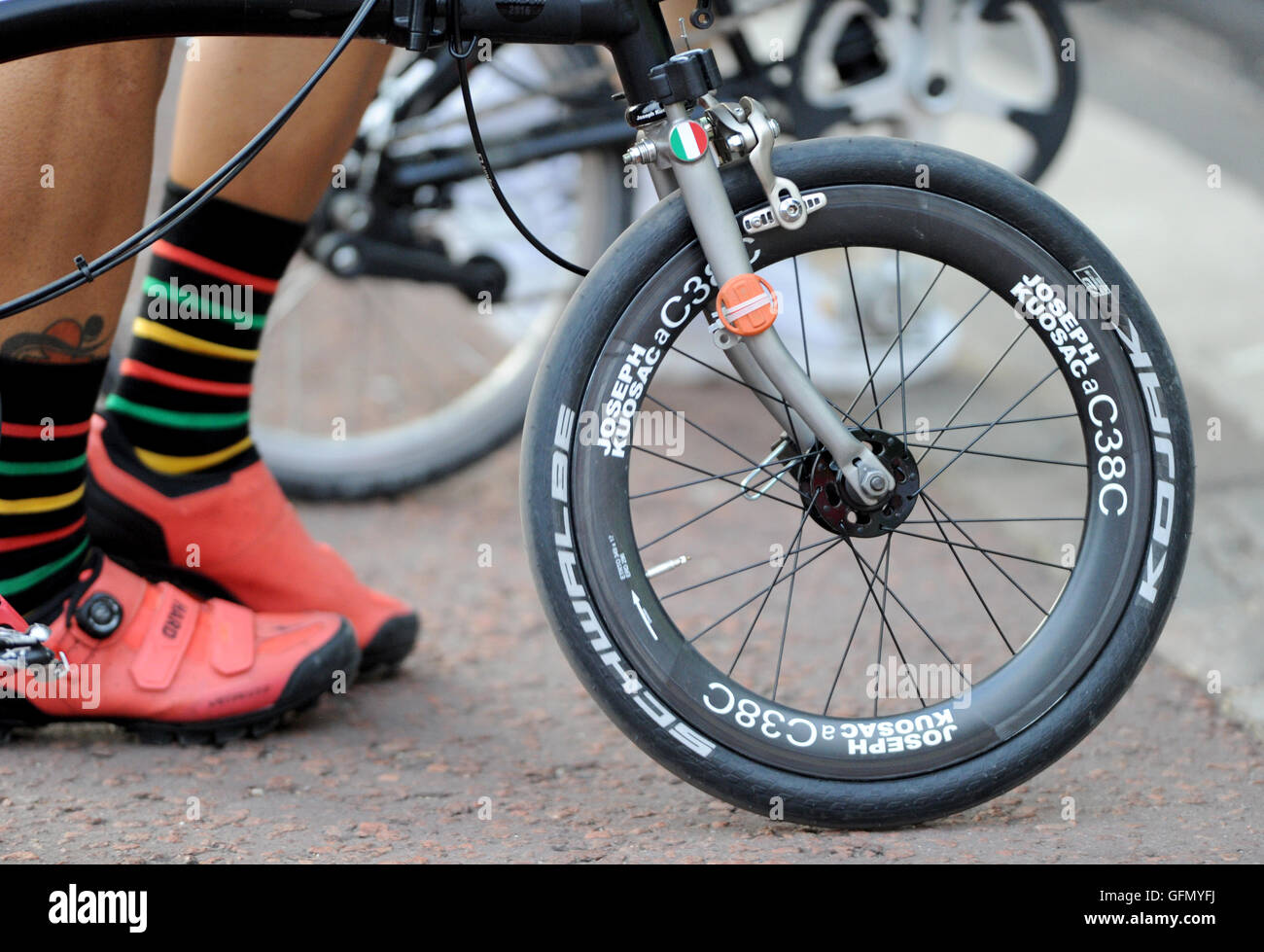 Central London UK 30th July 2016. Brompton World Championship