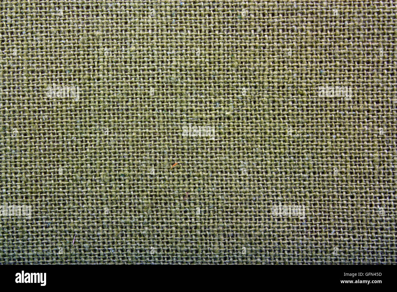 Natural linen green dark material texture background Stock Photo - Alamy
