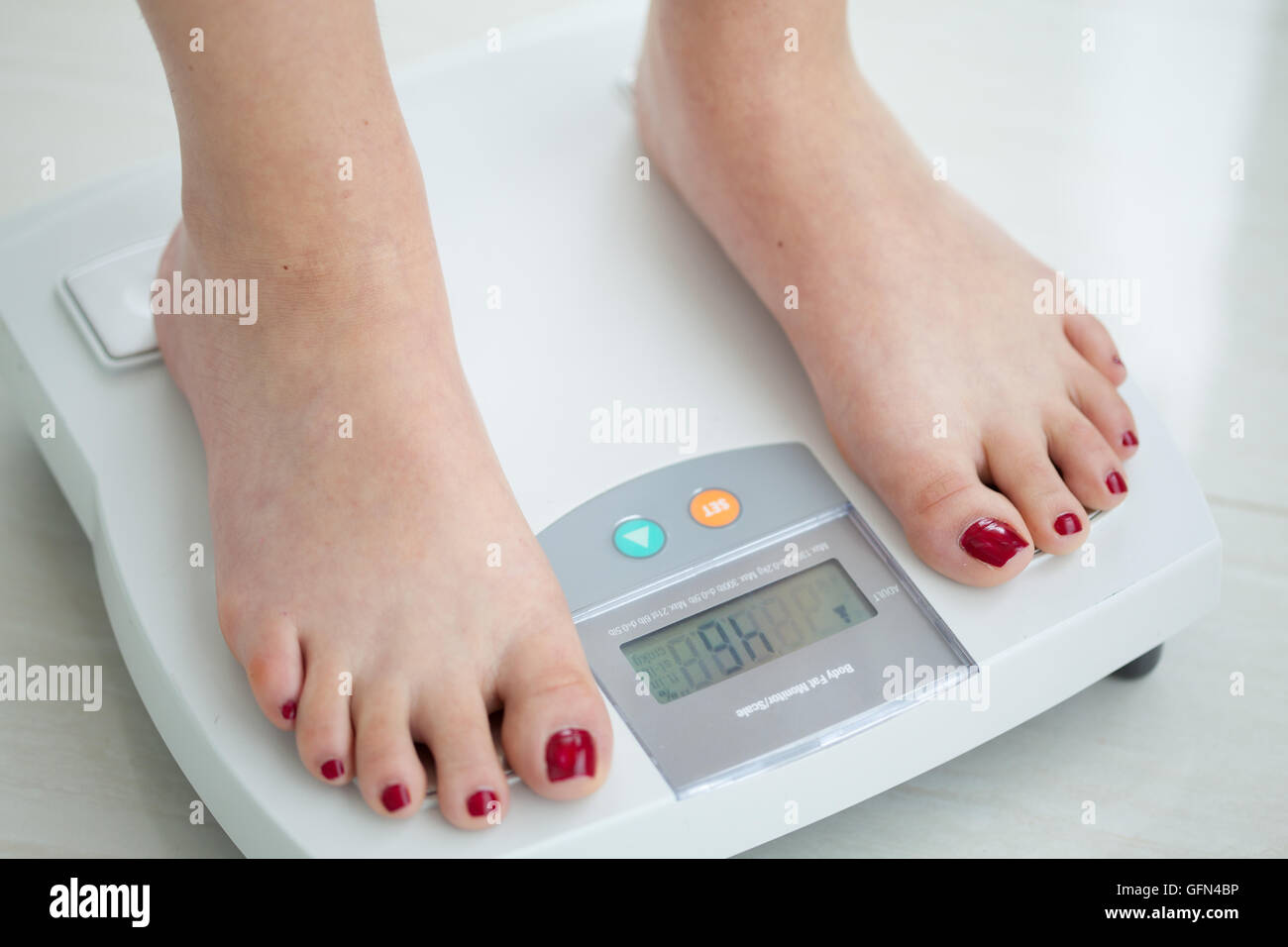 Body fat monitor hi-res stock photography and images - Alamy
