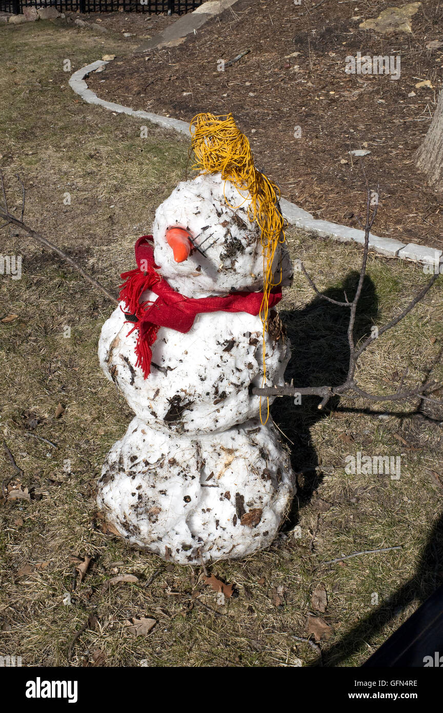 North st paul snowman hi-res stock photography and images - Alamy