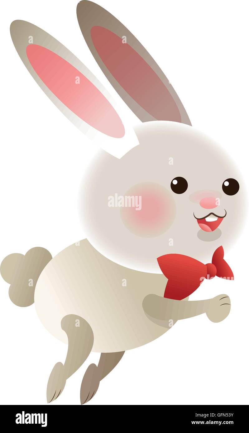 rabbit cartoon icon Stock Vector Image & Art - Alamy