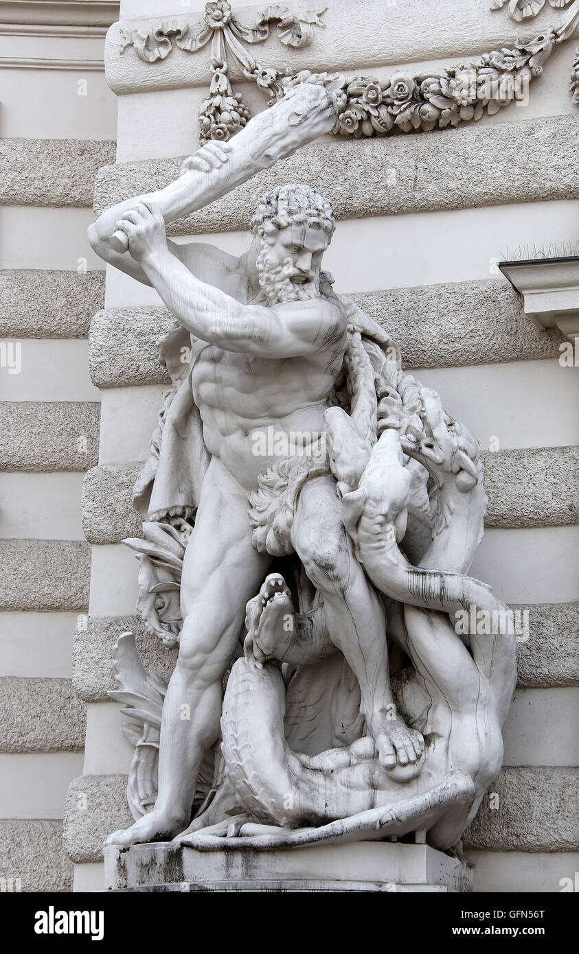 Hercules killing the hydra hi-res stock photography and images - Alamy