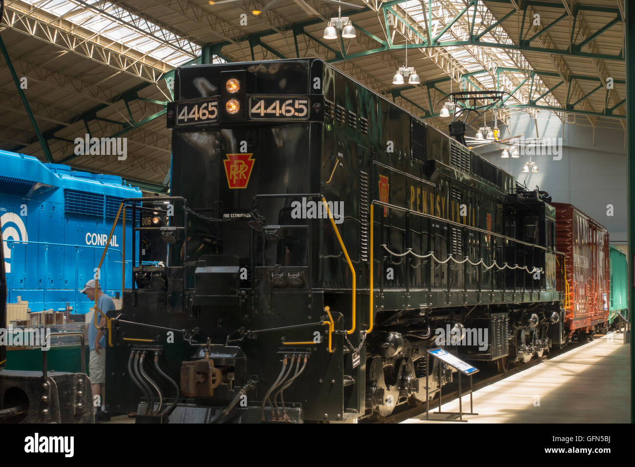 Railroad Museum of Pennsylvania Lancaster PA Stock Photo Alamy