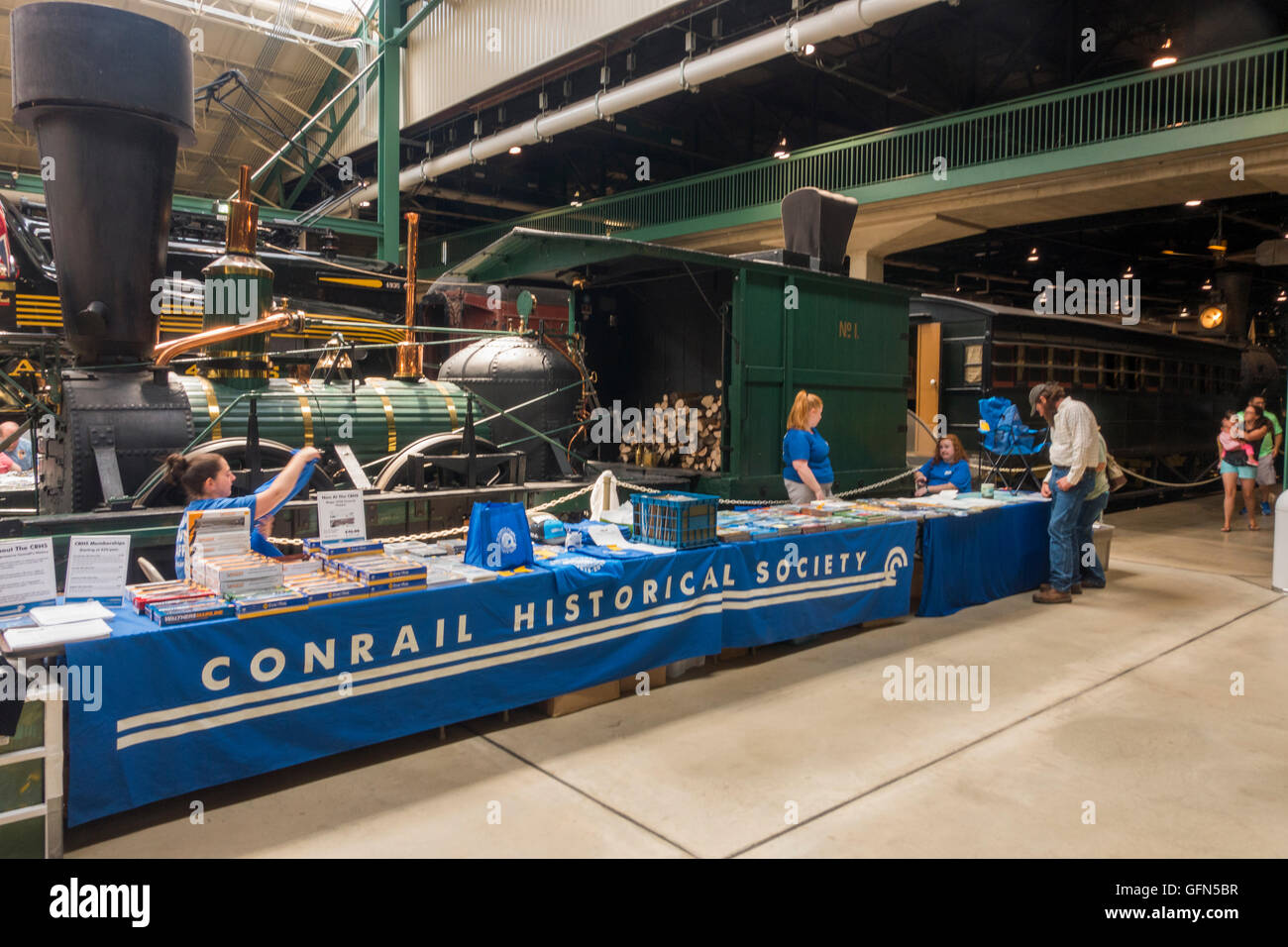 Railroad Museum of Pennsylvania Lancaster PA Stock Photo Alamy