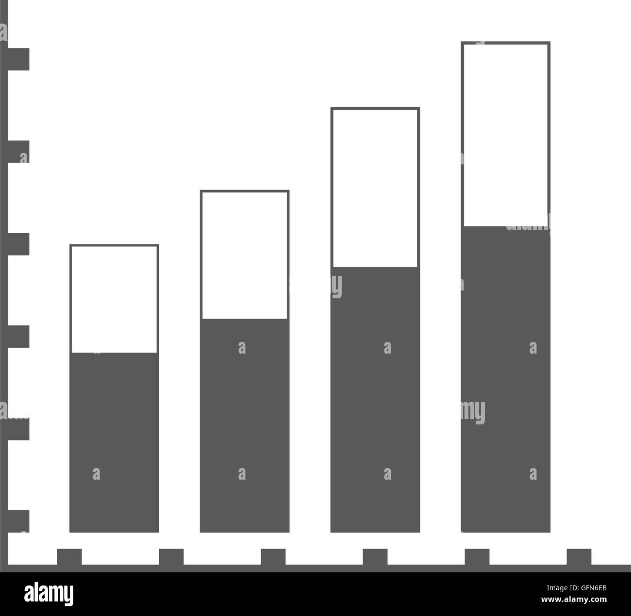 graph chart icon Stock Vector Image & Art - Alamy