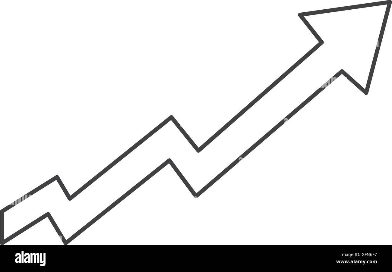 Vector sign arrow up. Concept of innovation Stock Vector Image & Art ...