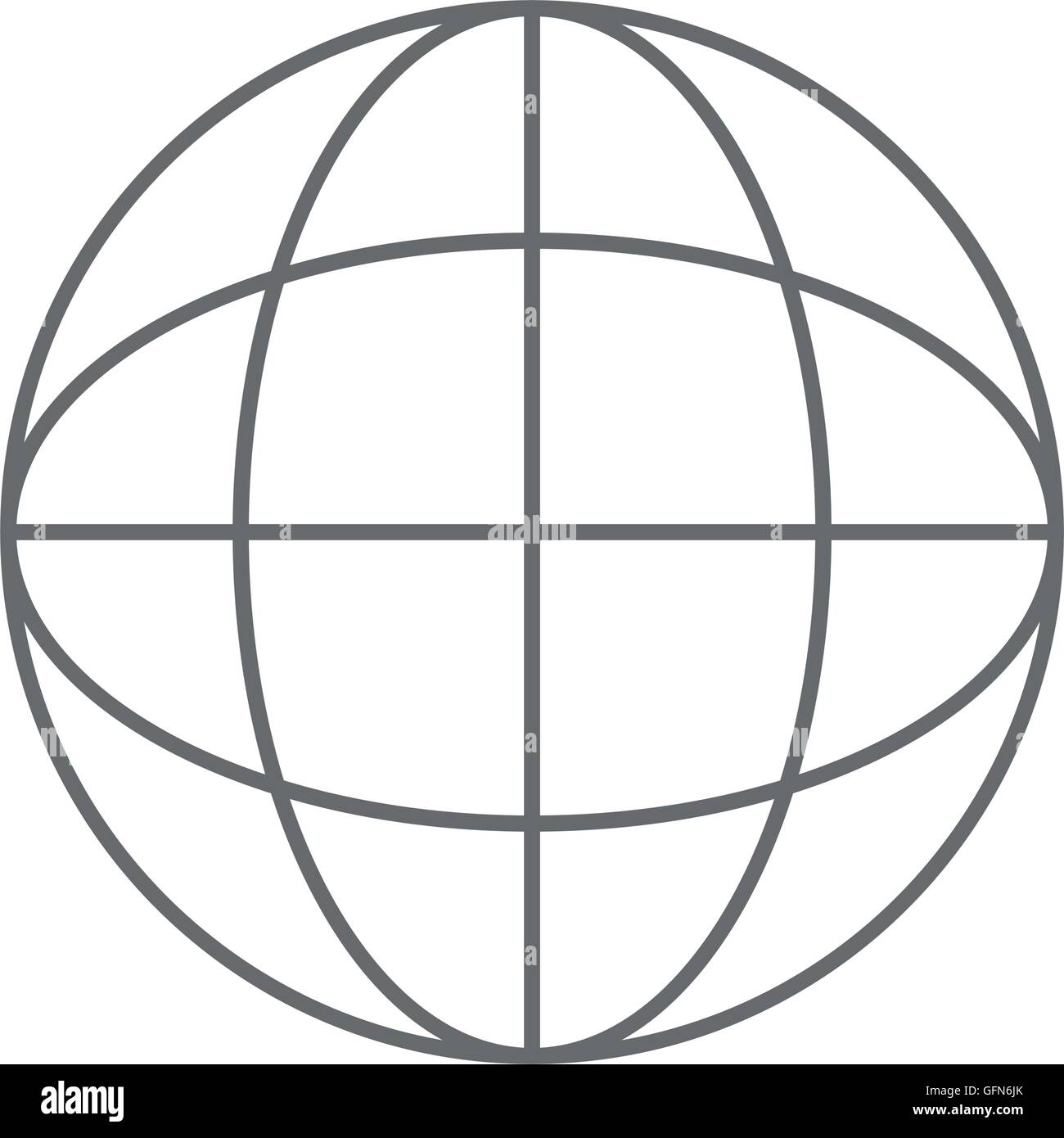 earth globe diagram icon Stock Vector Image & Art - Alamy