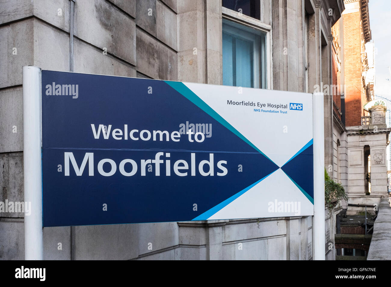 Moorfields Eye Hospital, London, England, U.K. Stock Photo