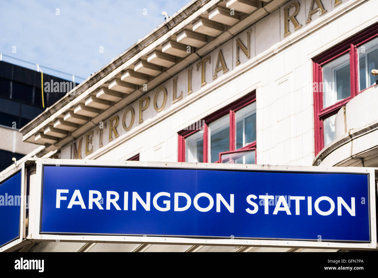 Farringdon Station, London, England, U.K Stock Photo Alamy