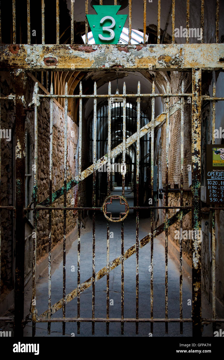 Eastern State Penitentiary, Philadelphia, Pennsylvania, USA Stock Photo