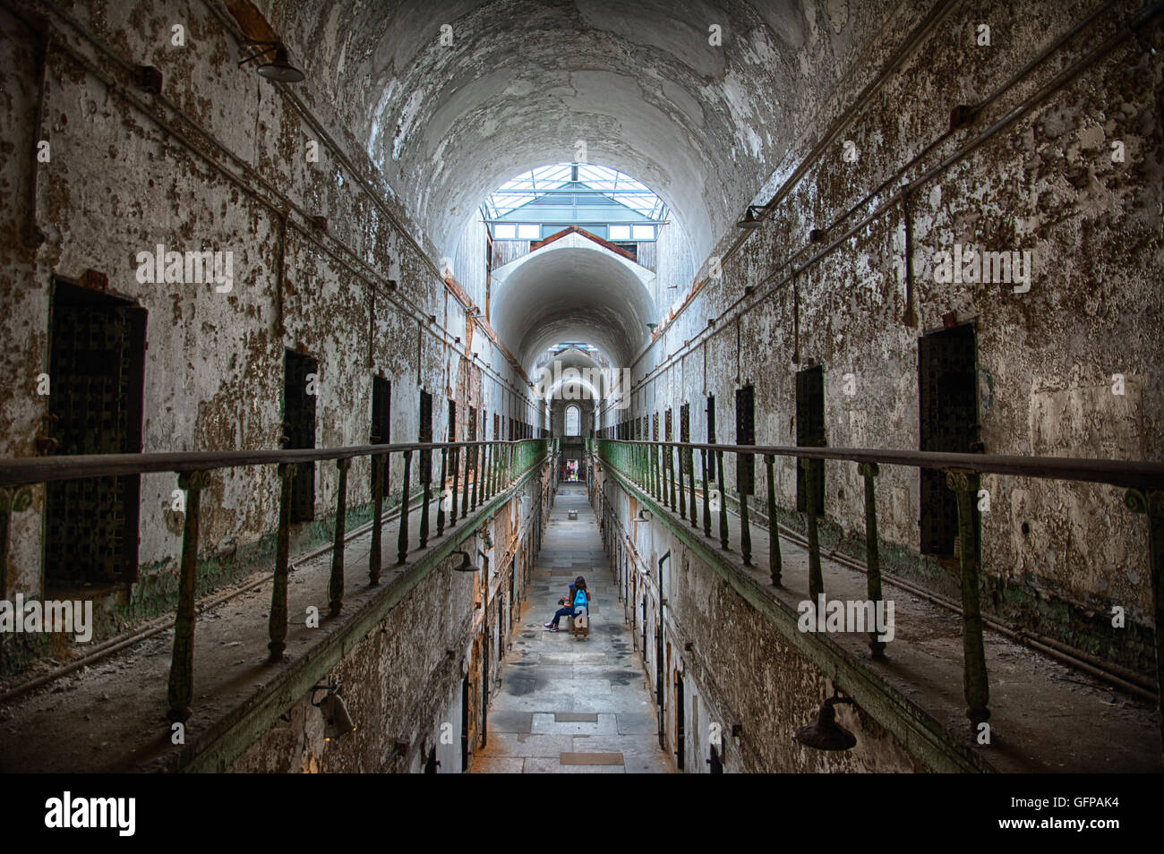 Eastern State Penitentiary, Philadelphia, Pennsylvania, USA Stock Photo