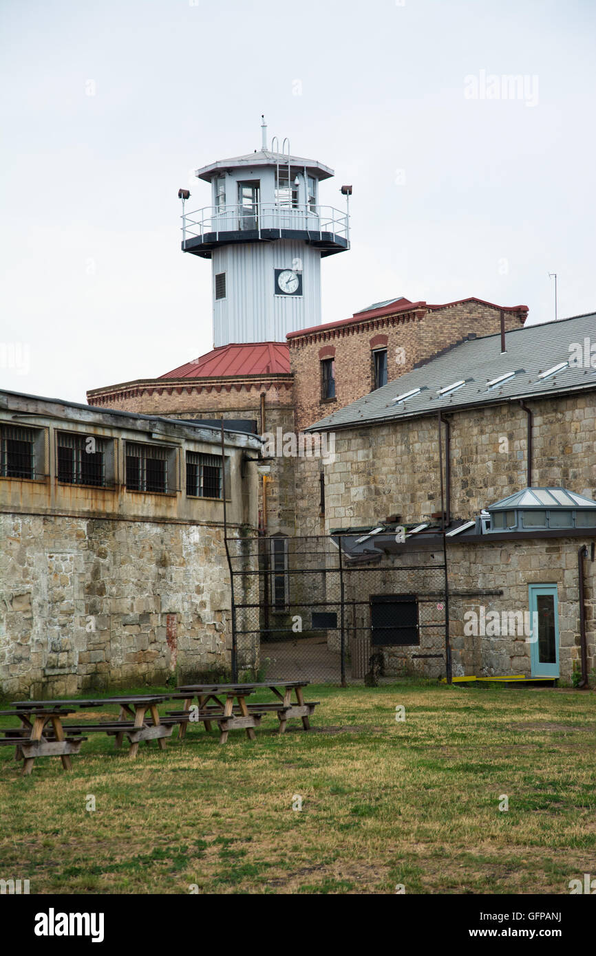 An exterior view of Eastern State Penitentiary in Philadelphia, Pennsylvania, USA Stock Photo
