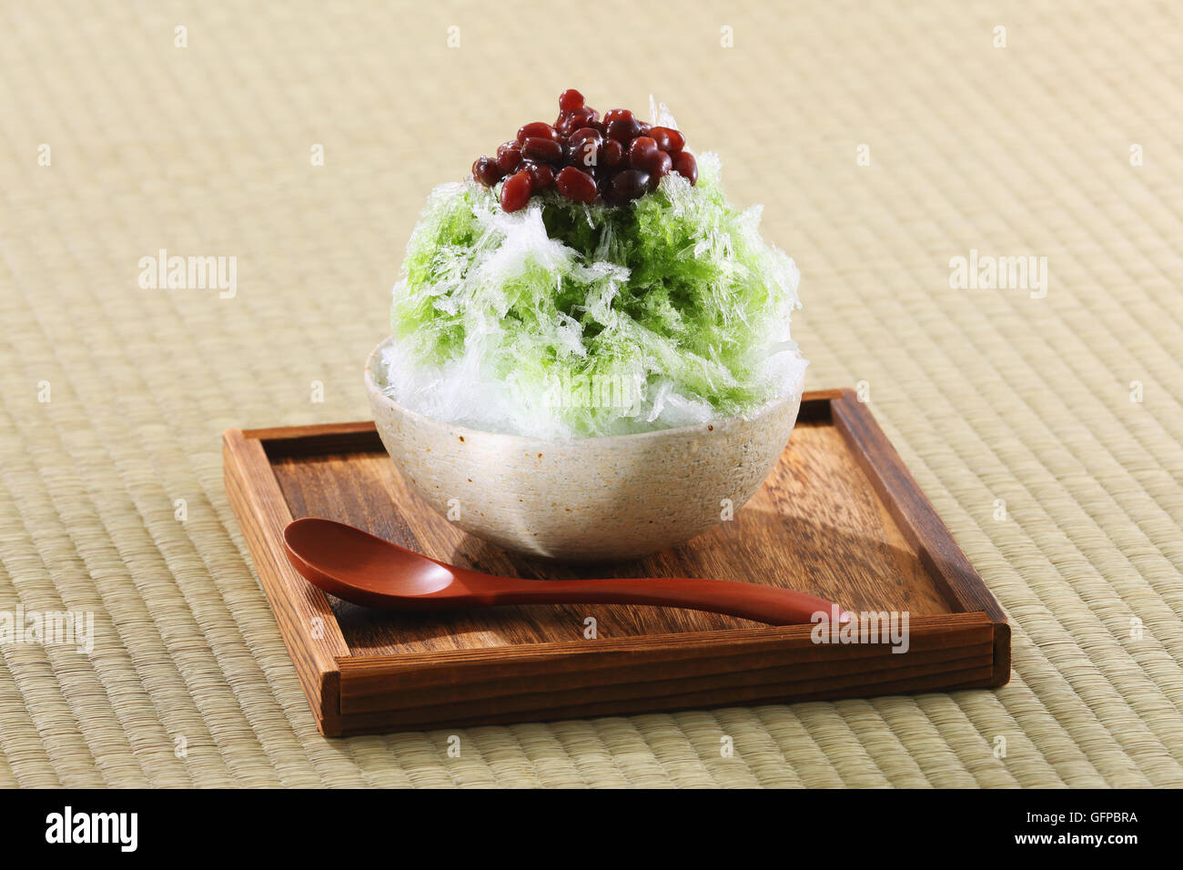 Japanese style shaved ice Stock Photo Alamy