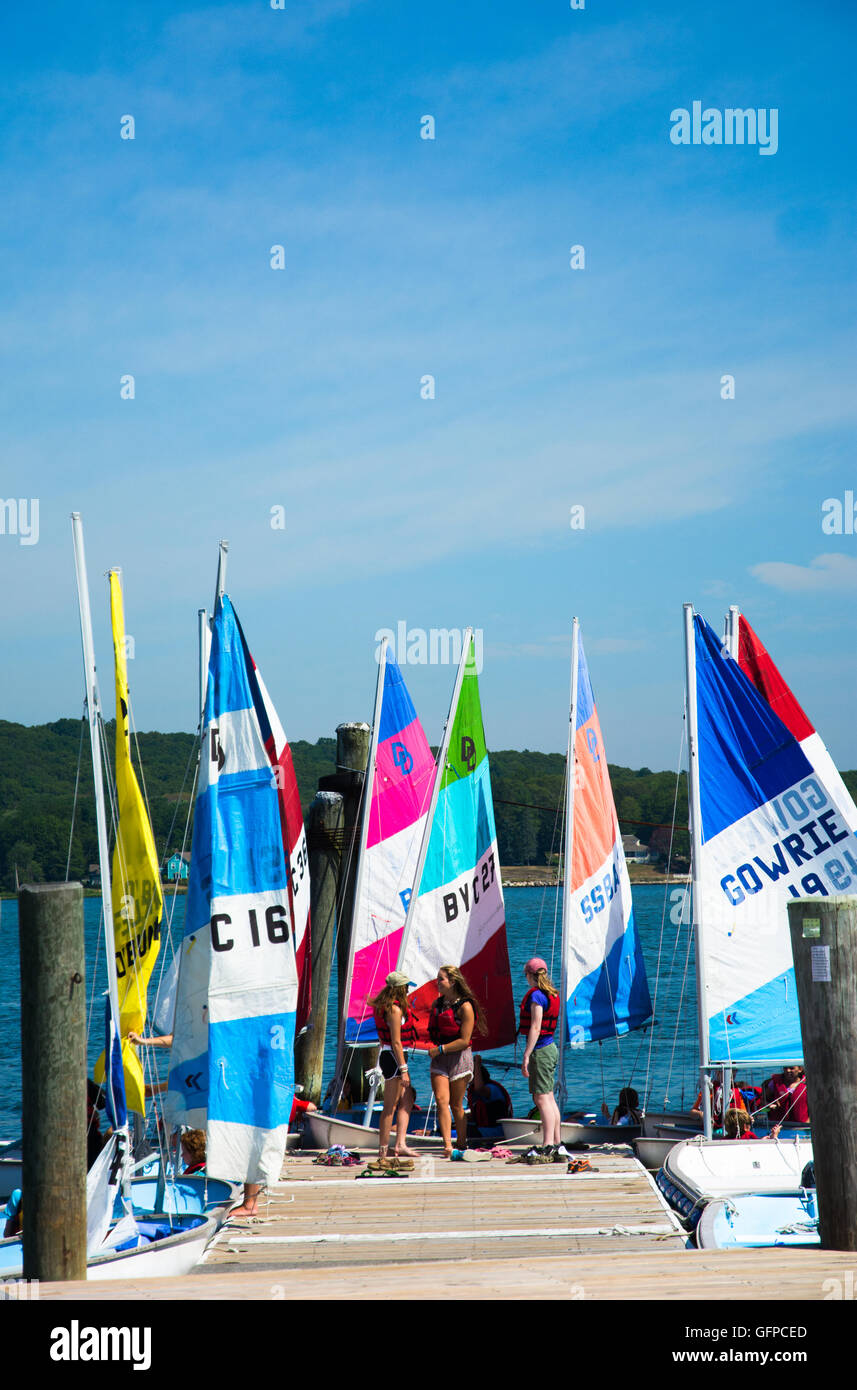 Mystic seaport sail hires stock photography and images Alamy