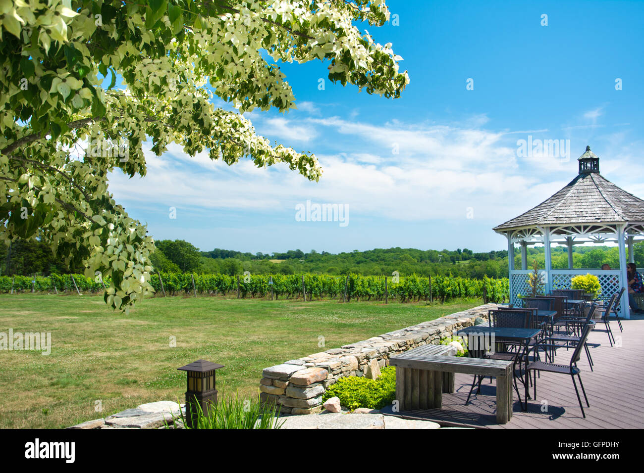 Stonington Vineyards, Stonington, Connecticut, USA Stock Photo Alamy