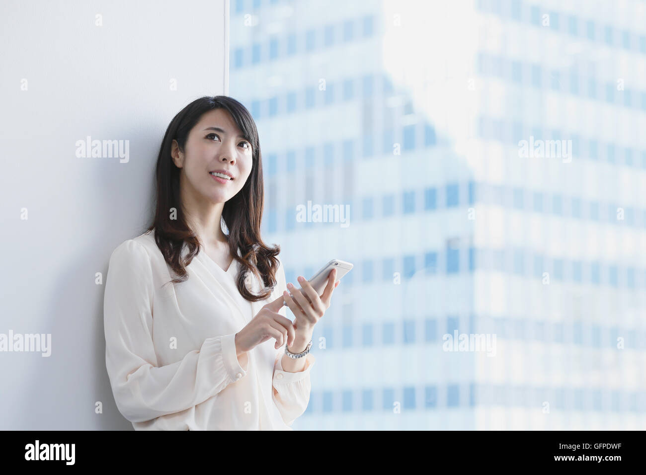 Japanese businesswoman Stock Photo